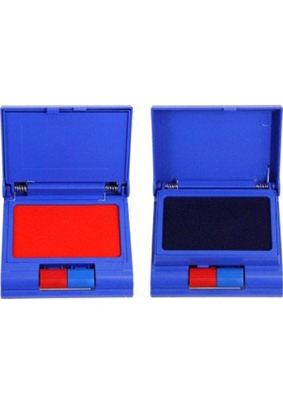 Mühürcüm Stampa Mürekkep Çift Renk Baskı Pedi İç: 86cmx51mm R5824hd Karışık