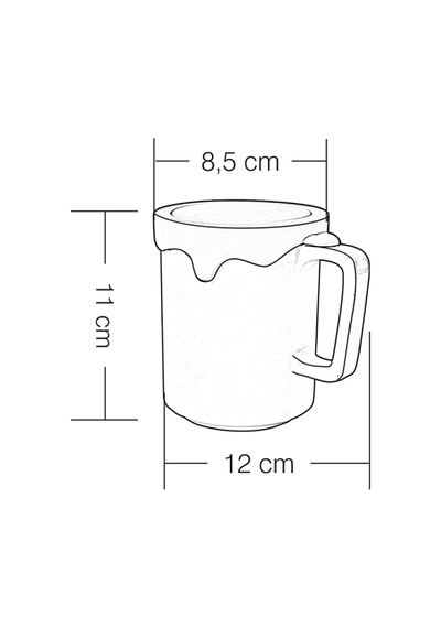 Paint Mug 4'lü Kupa Tall