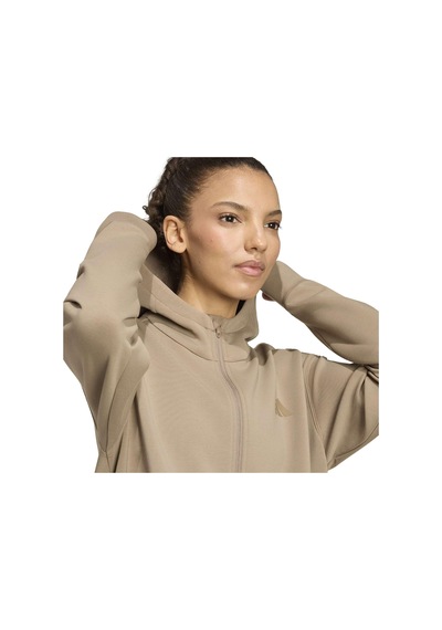 Ks3301-k Adidas D4t Fz Hoodıe Kadın Ceket Ks3301-k Sütlü Kahve
