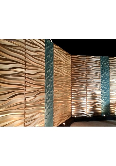 3 Boyutlu Boyanabilir Pvc Duvar Paneli Modern 50-50 Cm 4 Adet-1 Metrekare