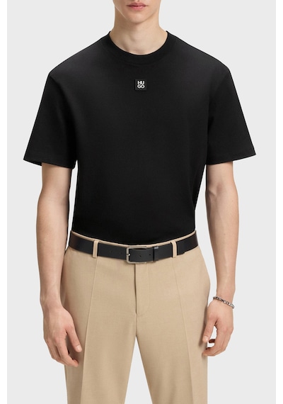 Hugo Erkek T Shirt 50505201 002 Siyah Siyah