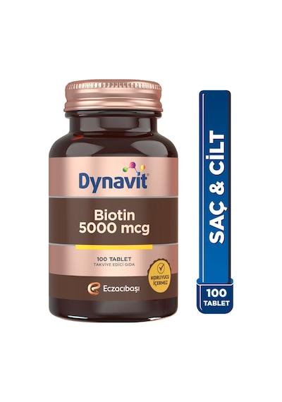 Dynavit Biotin 5000 Mcg 100 Tablet