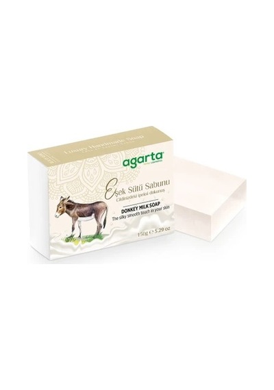 Agarta El Yapımı Doğal Sabun 150gr Eşek Sütü 12 Li Set