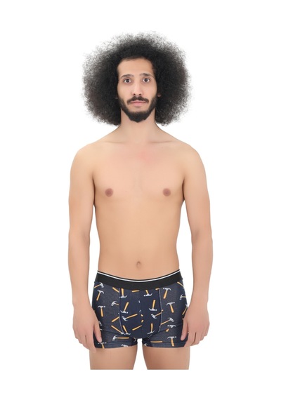 Andredimoda Erkek 3' Lü Boxer 1. Sınıf Kumaş Premium Özel Dizayn. Düz Likralı Rahat Boxer Şort Desenli-1 Desenli-1