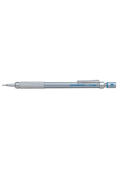 Graphgear 500 Teknik Çizim Ve Yazı İçin Mekanik Kurşun Kalem, 0.7 Mm, Orijinal Kutusunda Çok Renkli