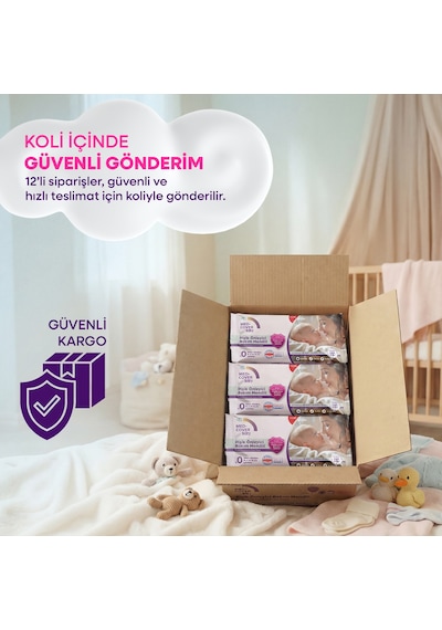 Med-cover Baby Pişik Önleyici Bakım Mendili - Cep Boy 12'li x 12 Avantaj Paketi