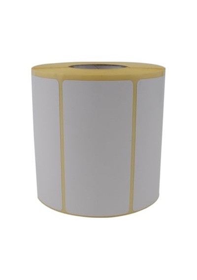 Eko Termal Etiket 100mm X 50mm Ruloda 1000 Adet 40mm Kuka Çapında Direk Termal Transfer Etiketi 1