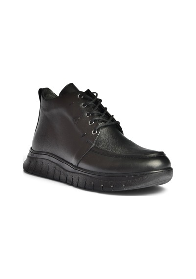 Fox Shoes Z555126003 Siyah Hakiki Deri Rahat Taban Kadın Bot