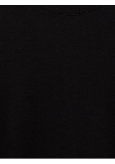 Lcw Everyday Siyah Soft Touch Kadın Sweatshirt Tunik