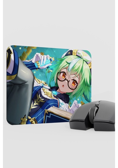 Sucrose Genshin Impact Anime Oyuncu V2 - 22x18 Gaming Mouse Pad Fare Altlığı
