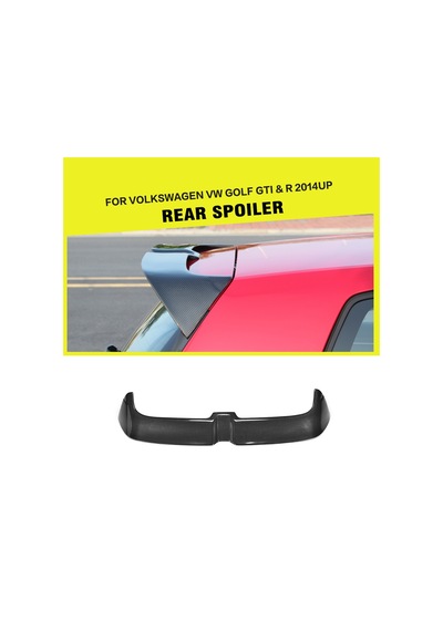 Volkswagen Golf 7 Oettinger Spoiler 2013 - 2020 Boyalı Parlak Siyah