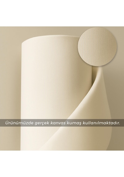 Modern Soyut Laci Kontrast Kanvas Tablo Nv00284