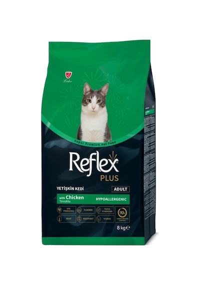 Reflex Plus Tavuklu Yetişkin Kedi Maması 8 KG