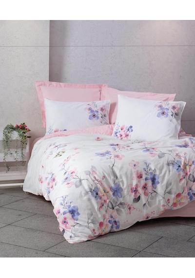 Cotton Box Tek Kişilik Nevresim Takımı Jayda Pembe