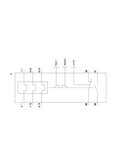 Siemens 3mu7110-0ha0 Sinoplus Termik Röle, Geçmeli Montaj 3mt7 Boy:0-1-2 İçin, 1,6 Amper -2,5 Amper