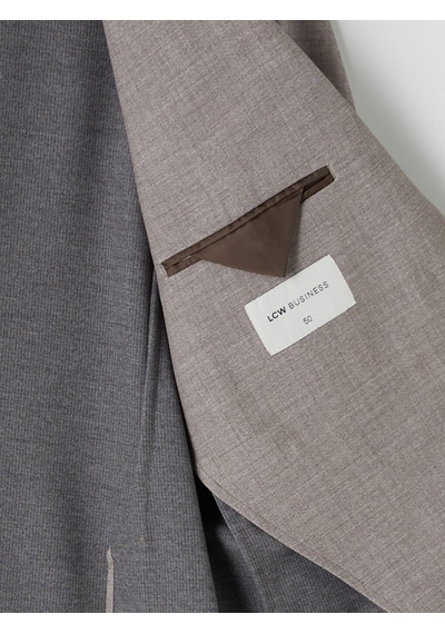 Lcw Busıness Bej Regular Fit Erkek Blazer Ceket