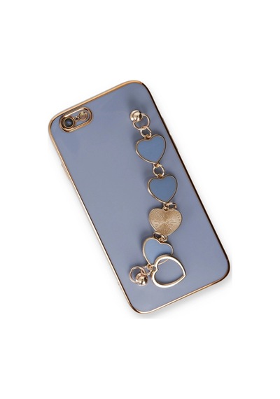 Apple Uyumlu iPhone 6 Kılıf Esila Silikon Gri,