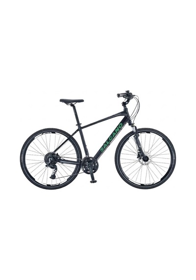 Salcano City Sport 10 Hd Fren 20 Vites 28 Jant Şehir Gezi Bisikleti Siyah Yeşil 18 Kadro
