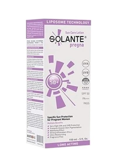 Solante Pregna Spf 50+ Hamilelere Özel