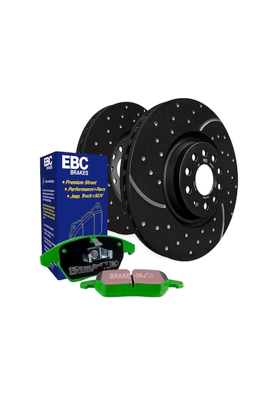 Ebc Greenstuff Fren Disk Balata Seti Landcruiser Ön Pd01kf1483