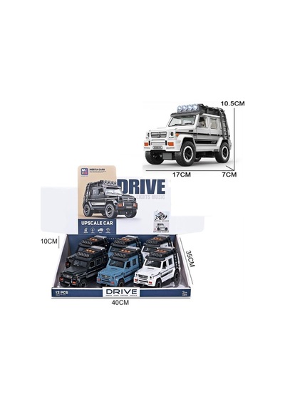 Mg-d700-04 Işıklı Müzikli Lüks Jeep -vardem Oyuncak Mavi