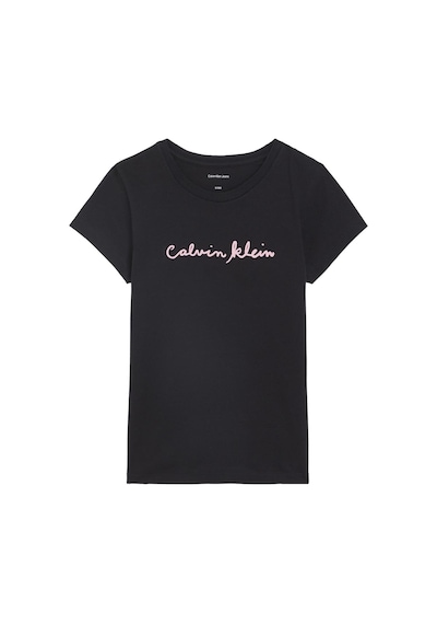 Calvin Klein Kız Çocuk Tişört Lvcksja17g-16157 Siyah