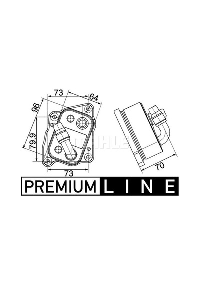 Mahle Clc 107 000p Yag Sogutucu Bmw N40-43-46 E81 E46 E90 E91 E60 E83 E85