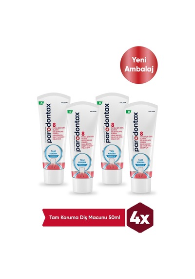 Parodontax Tam Koruma Ekstra Ferahlık Diş Macunu 4 x 50 ML