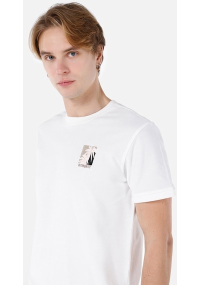 Colin's Colins Beyaz Erkek Tshirt K.Kol Cl1067700 Q1.V2 Ofw Beyaz