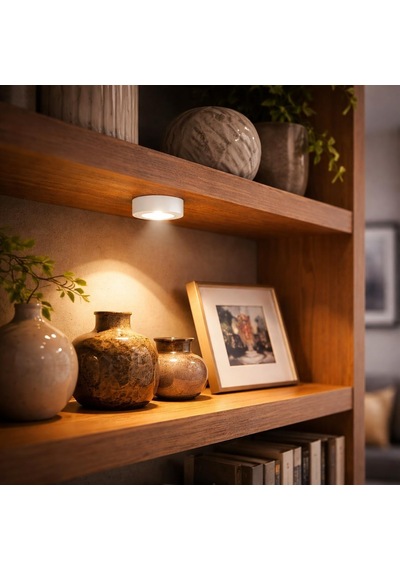 3w Led Sıva Üstü Mini Spot Beyaz Kasa 220v Günışığı 6 Cm Mobil Raf & Dolap Aydınlatma Diğer