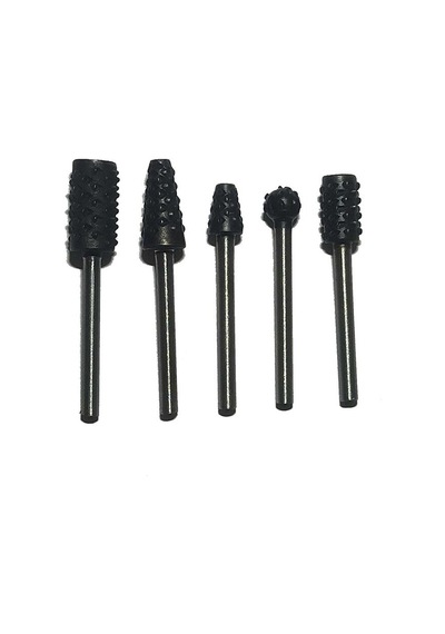 Gravür Mini Törpü Uçları 5 Parça Ahşap Mini Törpü Seti Gravür Mak