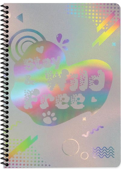 Keskin A4 Pp Kapak Nano Spiralli Defter - Wild Free Çok Renkli