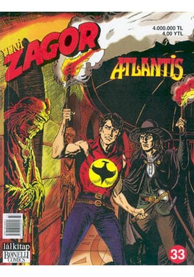 Yeni Zagor Atlantis Sayı: 33 - Mauro Boselli - Lal