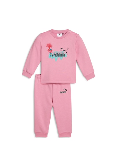 Puma X Trolls Bebek Bisiklet Yaka Eşofman Takımı 627382 48 Pembe