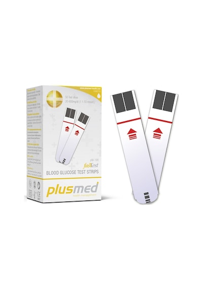 Plusmed Fasttest Ölçüm Çubuğu 2 Kutu 50'li