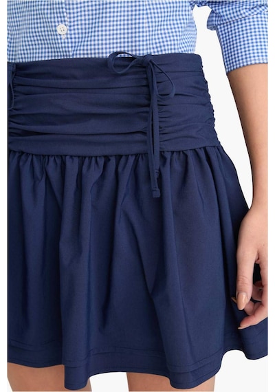 Defacto Coool Normal Bel Penye Astar Poplin Mini Balon Etek E7588ax25aunv241 Lacivert