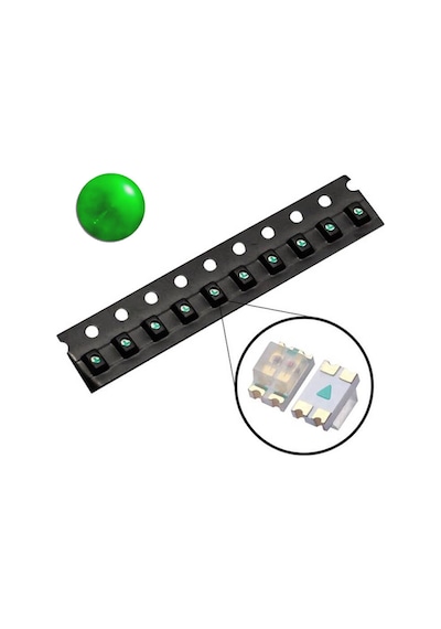 Koodmax-0805 Smd Led Zümrüt Yeşili Kılıf 45-112 Mcd Chip 10/50/100 Adet 10 Adet