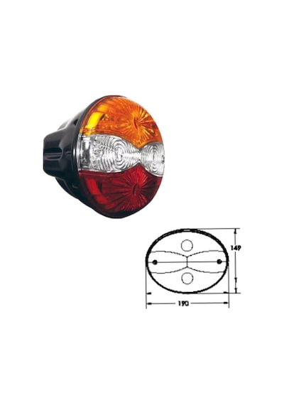 Üniversal Oval Tip Stop Camı Standart Model - 20090802-c
