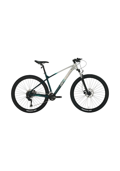 Bisan Bold 9.2 Erkek Dağ Bisikleti 43cm Hd 29 Jant 18 Vites Gri Koyu Yeşil Krom Çok Renkli