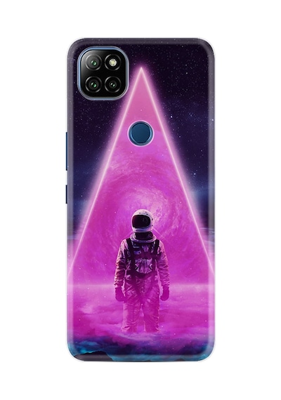 Casper Via E30 Plus Kılıf Resimli Desenli Silikon Platinium Series Astro Purple 1890