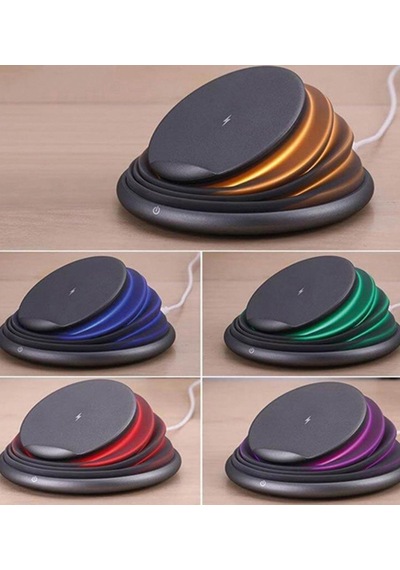 Kişiye Özel 8494 Wireless Şarjlı Gece Lambası Çok Renkli