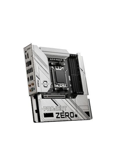 MSI B650M Project Zero AMD B650 7600 MHz (OC) DDR5 Soket AM5 mATX Anakart