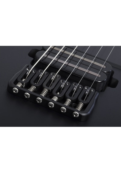 Schecter Pt Black Ops Elektro Gitar Satin Black Open Pore