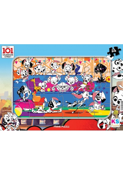 Ks Puzzle 24 Parça 101 Dalmaçyalı Frame Puzzle