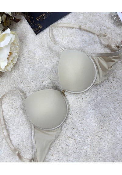 Le Jardin Fleur Basic Push-up Aksesuar Detaylı Sütyen-7055 Ten Rengi