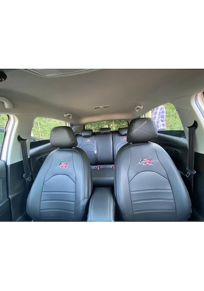Seat Leon Araca Özel Deri Oto Koltuk Kılıfı (506388803)