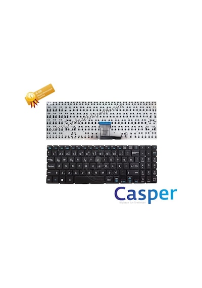 Casper Uyumlu Nirvana S500.1021-8U50T-G Notebook Klavye Tuş Takımı / Siy - 551260850