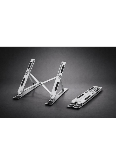 Ayarlanabilir Ve Katlanabilir Laptop Tablet Standı Kademeli Yükseklik Ayarı Kaymaz Taşınabilir Stand
