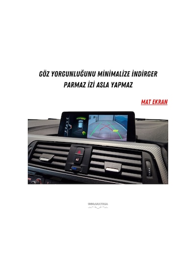 Bmw F30 Nbt Ekran Uyumlu Mat Ekran Koruyucu