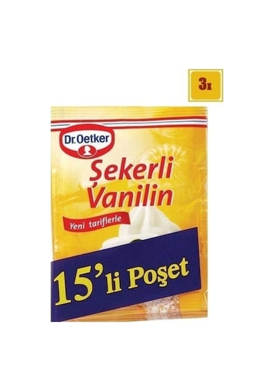 Dr.oetker Vanilin Sekerli 15'li X 3